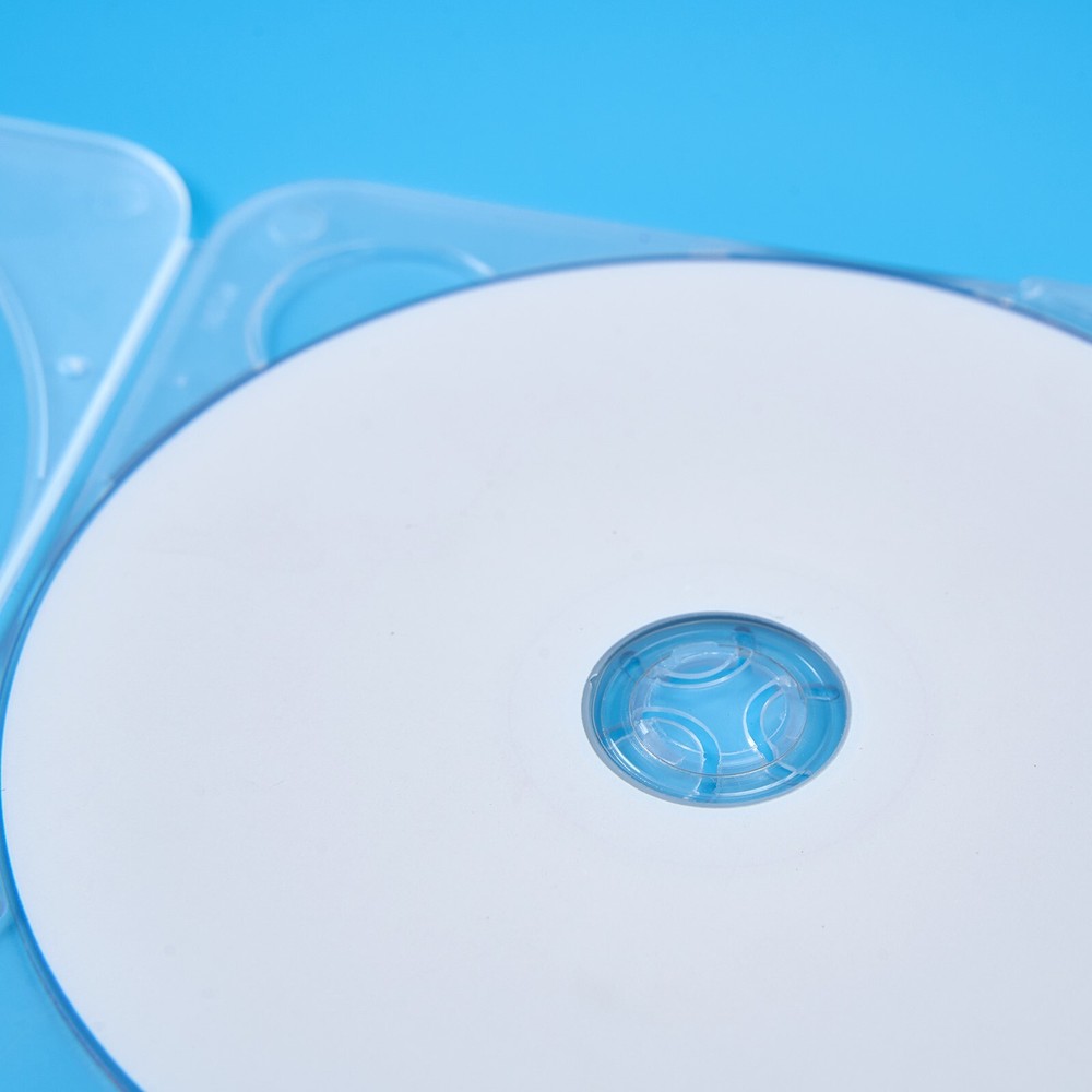 100 pcs 3.8mm Super Slim Single Clear PP Poly CD DVD Blu-ray Disc Case