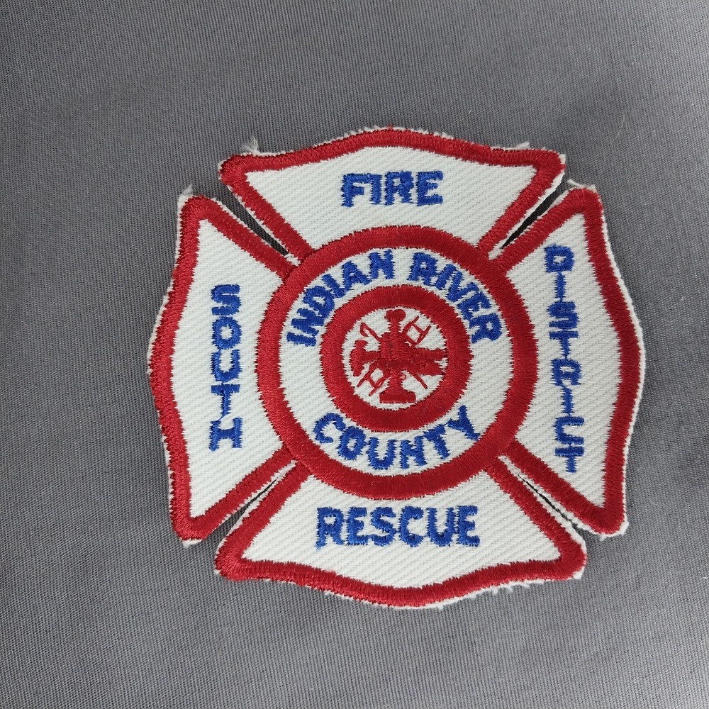 Indian River County South District Rescue Dept FL Florida 3.5" Patch
