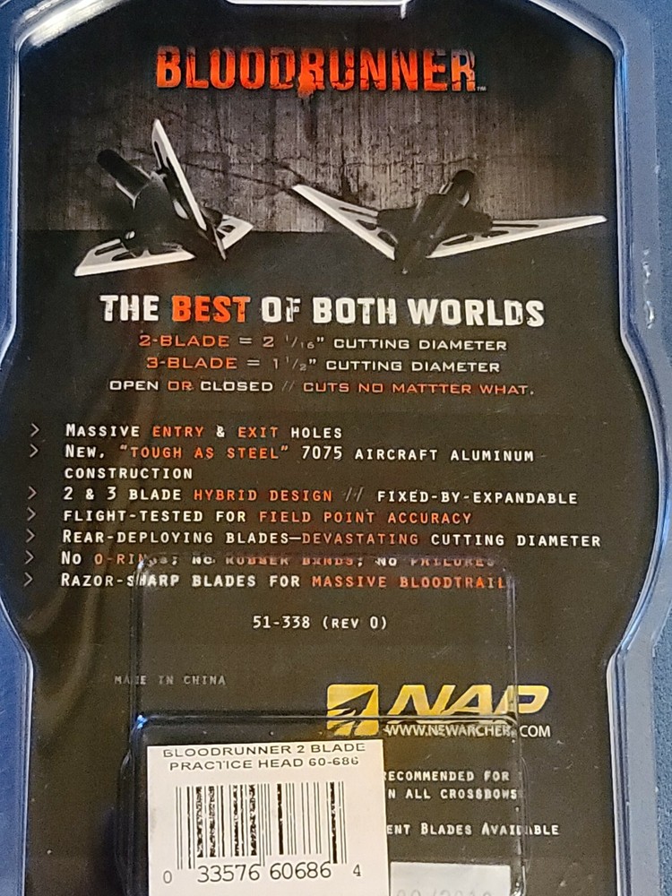 NAP BloodRunner 2 Blade - 2 Pack