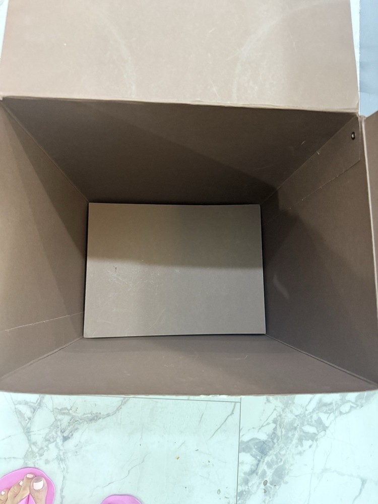 Louis Vuitton Large Gift Box Authentic LV Brown Rigid Storage Presentation Box