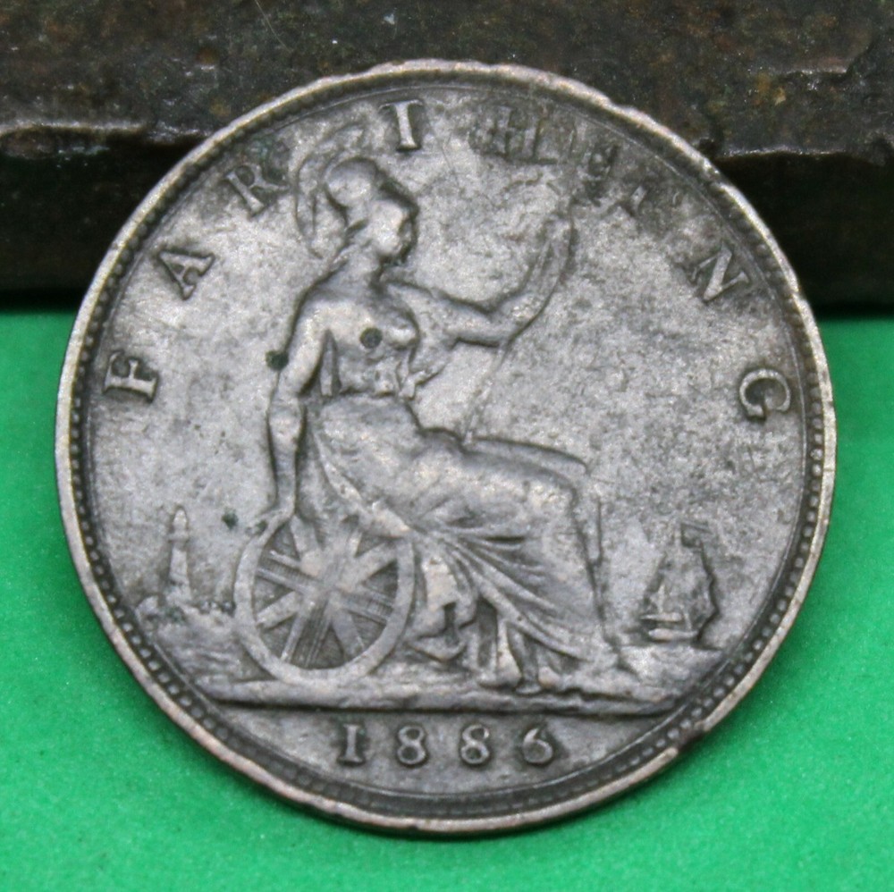 1886 Great Britain Farthing