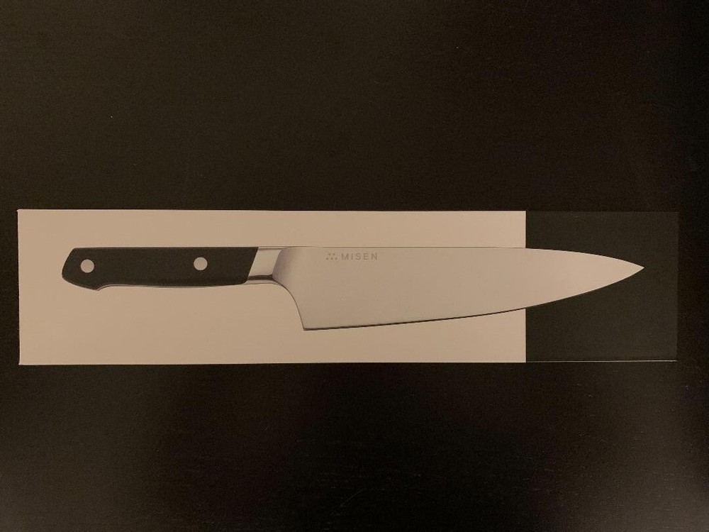 Misen Chef’s Knife 8" Black New