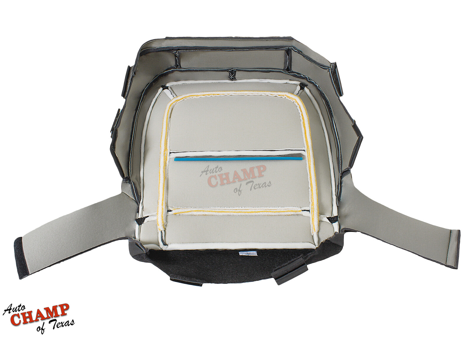 2015 -2020 Chevy Colorado Z71-Driver Side Bottom Cloth Seat Cover Black/Dk Gray