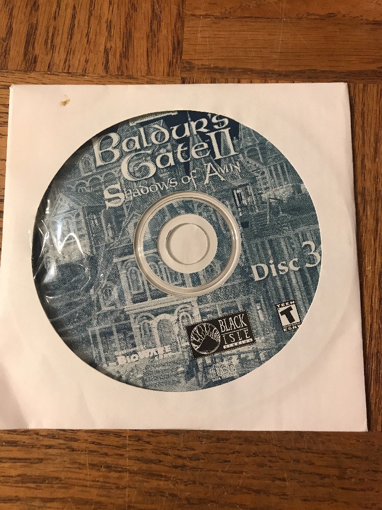 Baldurs Gate II Disc 3