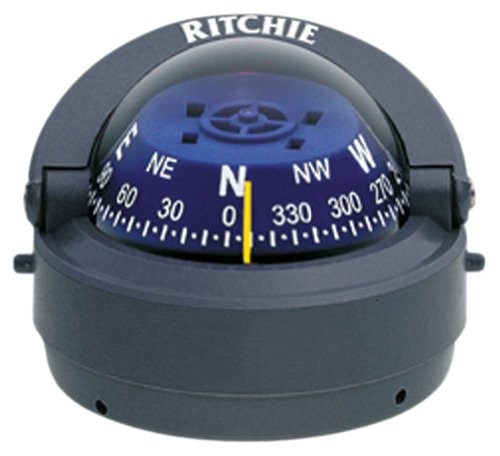 Ritchie 3926074 Explorer Compass Gray Surface Mount