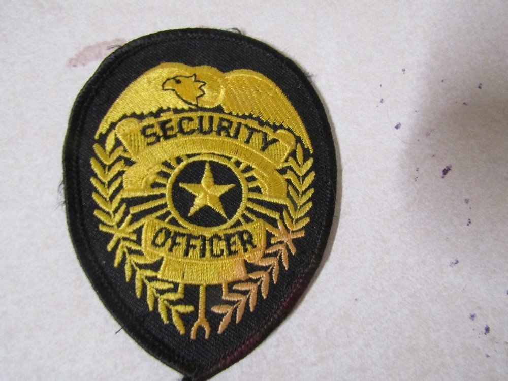 PATCH LAW ENFORCEMENT POLICE SECURITY OFFICER