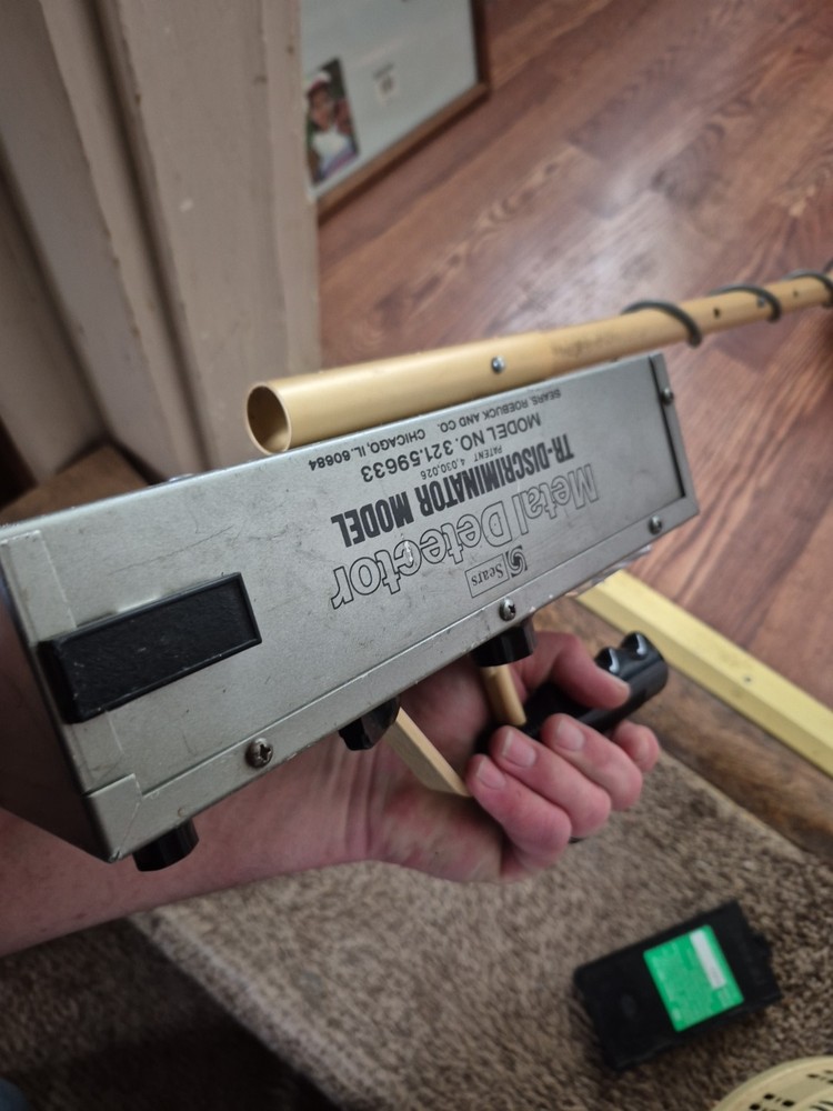 Vintage Sears TR-Disc Metal Detector