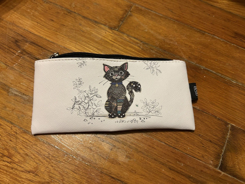 Kiub Cat Pencil Pouch - New Without Tags