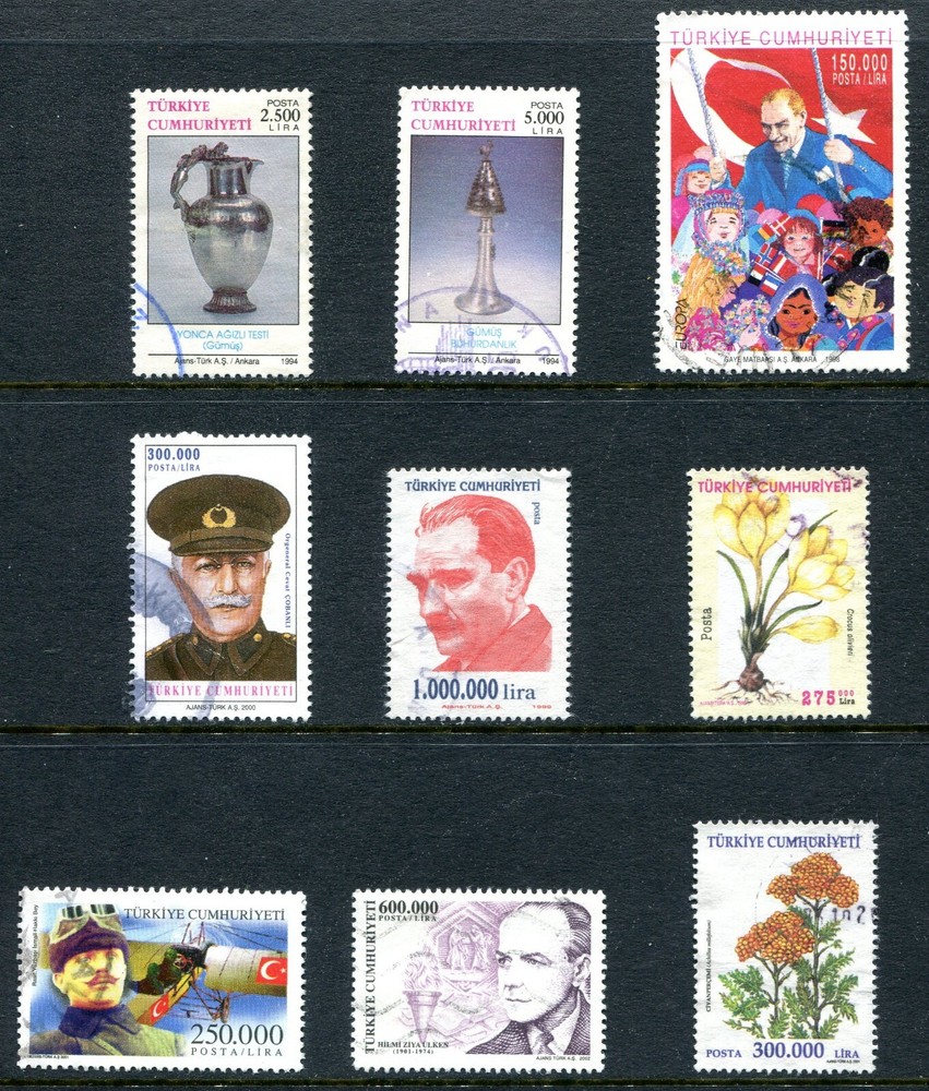 Turkey 1994 - 2002 Used Lot