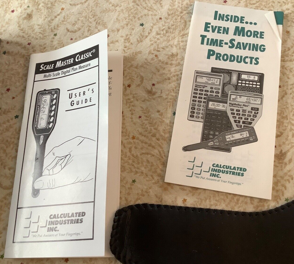 multi-scale digital plan measure by Calculated Industries for blueprints #6015