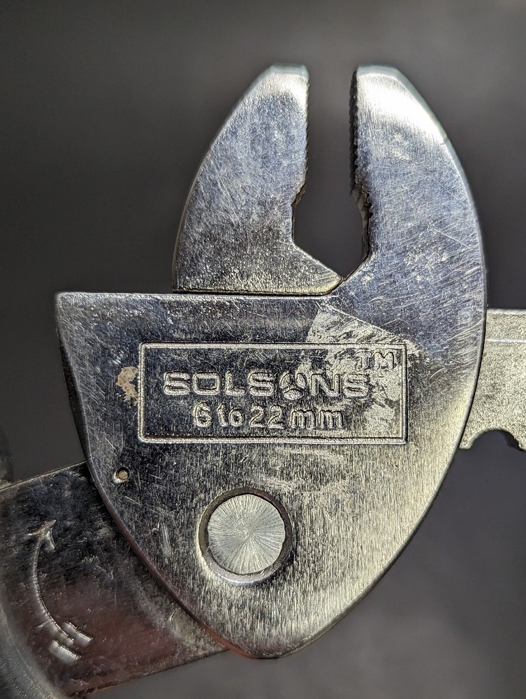 POP Spanner 6-22mm Auto Self-Adjusting by SOLSONS (8" GOOD USABLE CONDITION)