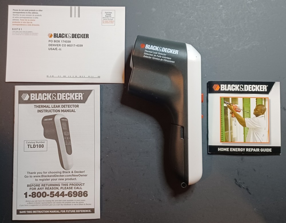 Black & Decker Thermal Leak Detector TLD100