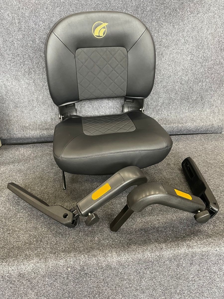 GOLDEN COMPANION Seat, Arms & Swivel Base for Mobility Scooters, No Hardware *