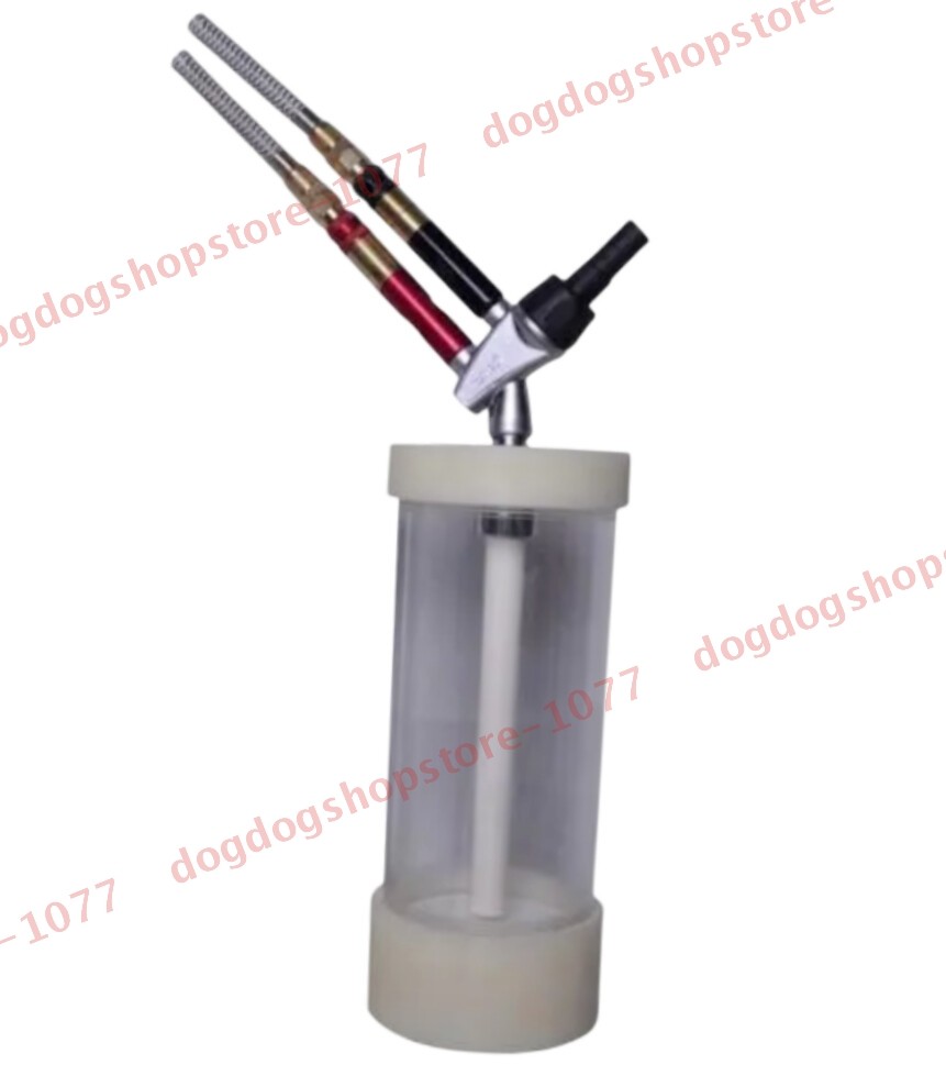 Electrostatic powder coating durable for1L Fluidization hopper cup IG06 pump