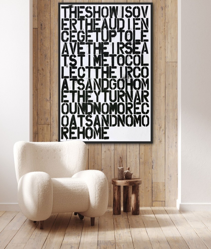 Felix Gonzalez-Torres with Christopher Wool "Untitled", 1993 printing on paper