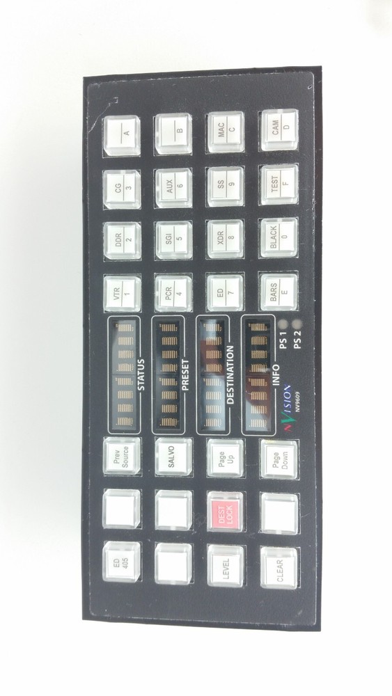 NVISION NV9609 Control Panel
