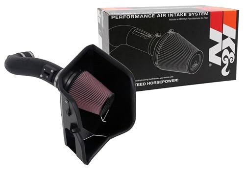 Cold Air Intake System: High-Flow Air Filter, Increase Performance Roto Molded