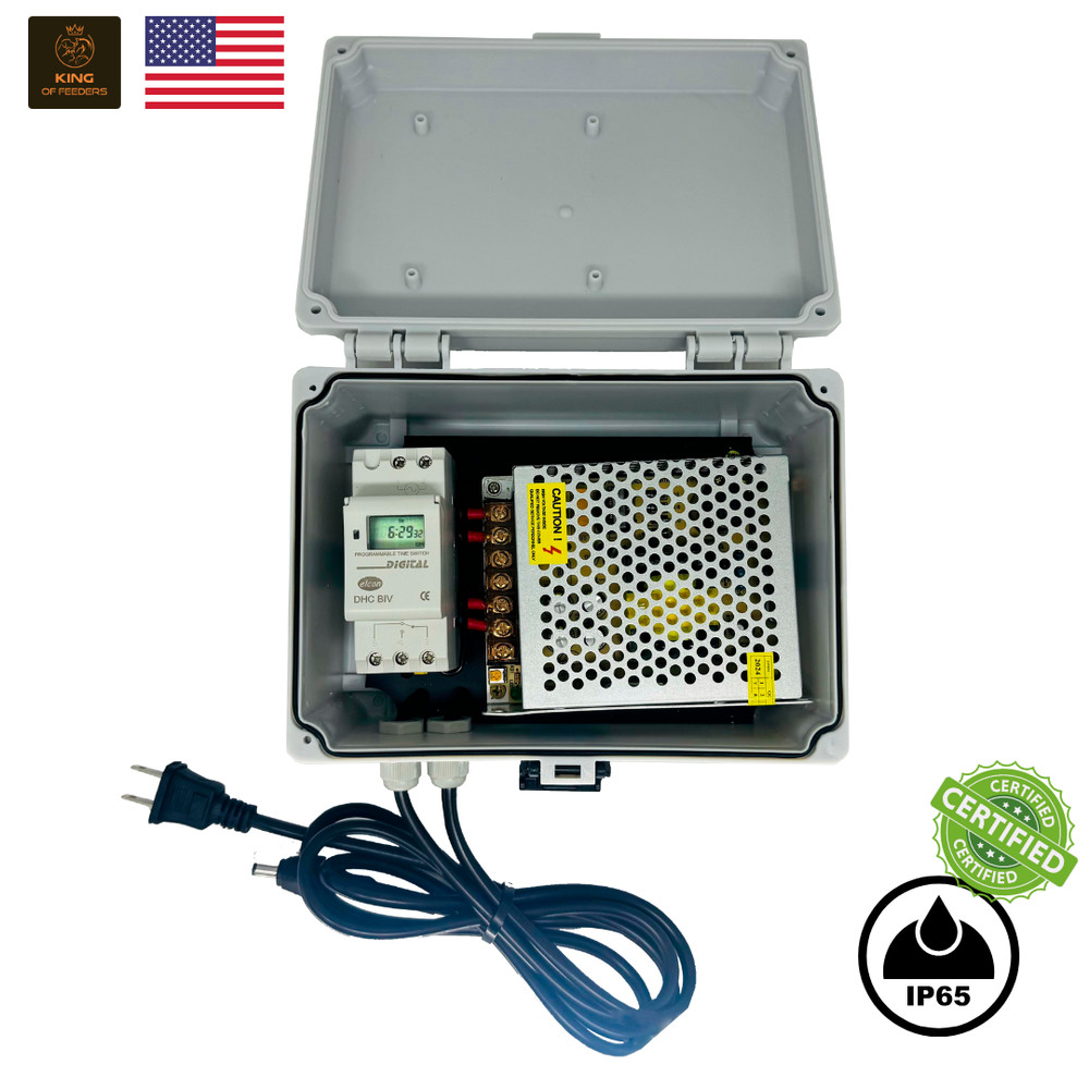 Automatic Feeder with Y- Splitter two animals