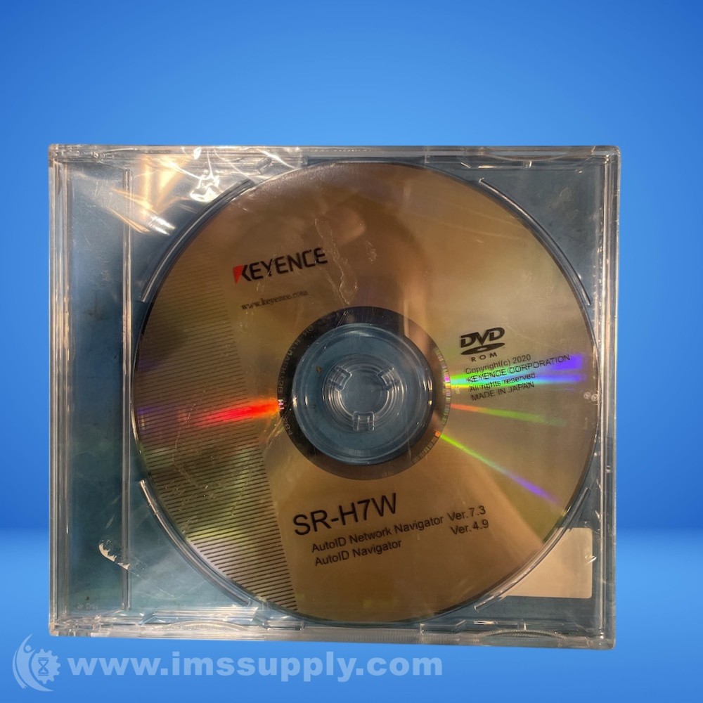 Keyence SR-H7W Image Sensor Software FNFP