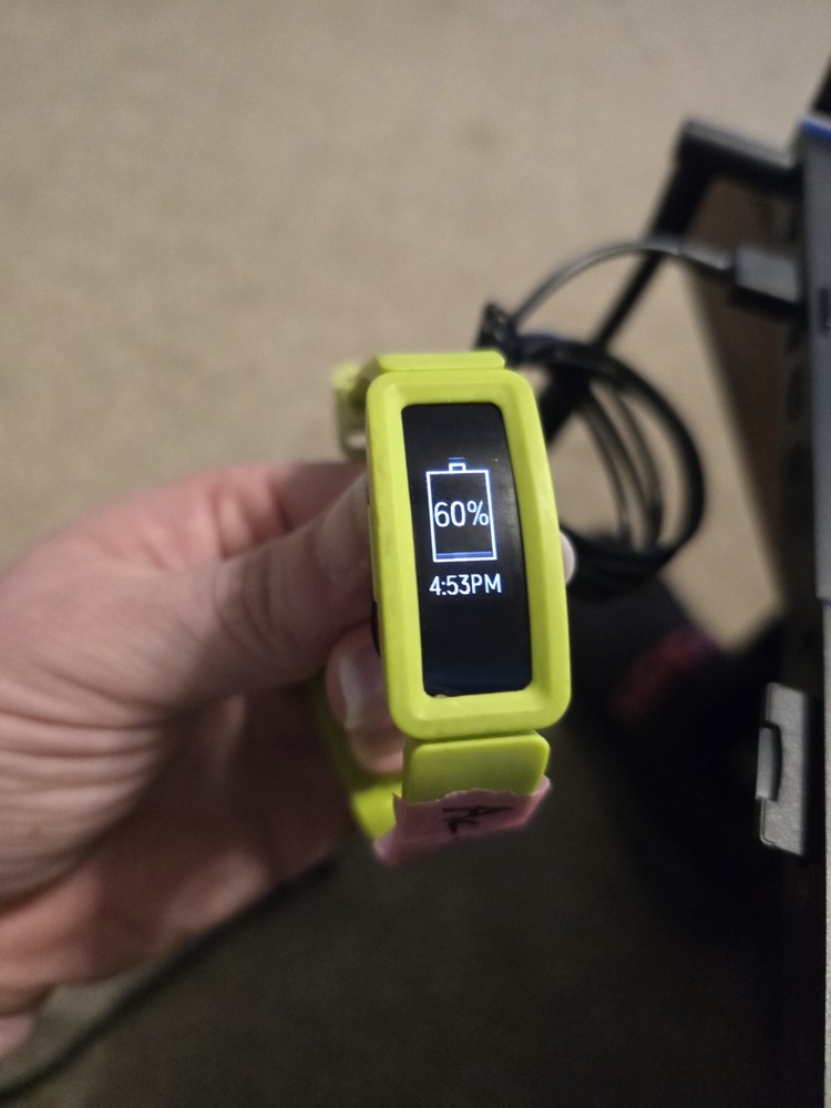 Fitbit Ace 2 FB414BKPM Kids Activity Tracker - Neon Green