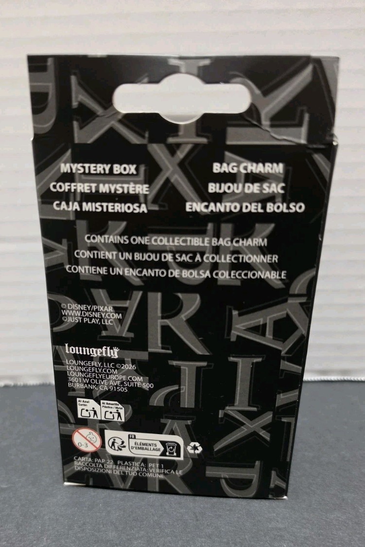 Loungefly Toy Story Mystery Blind Box Mini Backpack Keychain Bag Charm /Sealed