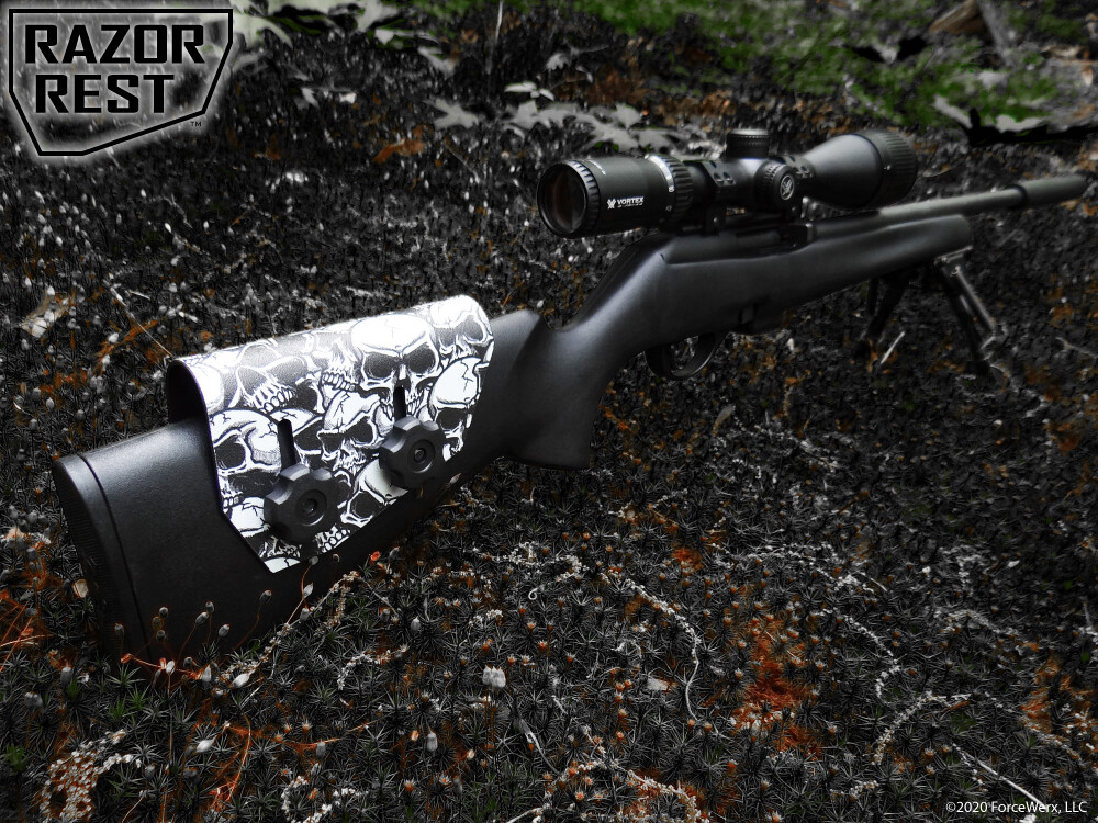 🎅 🎄 Cheek Riser PREMIUM Razor Rest Adjustable Kydex Rifle Stock Rest Pad USA!