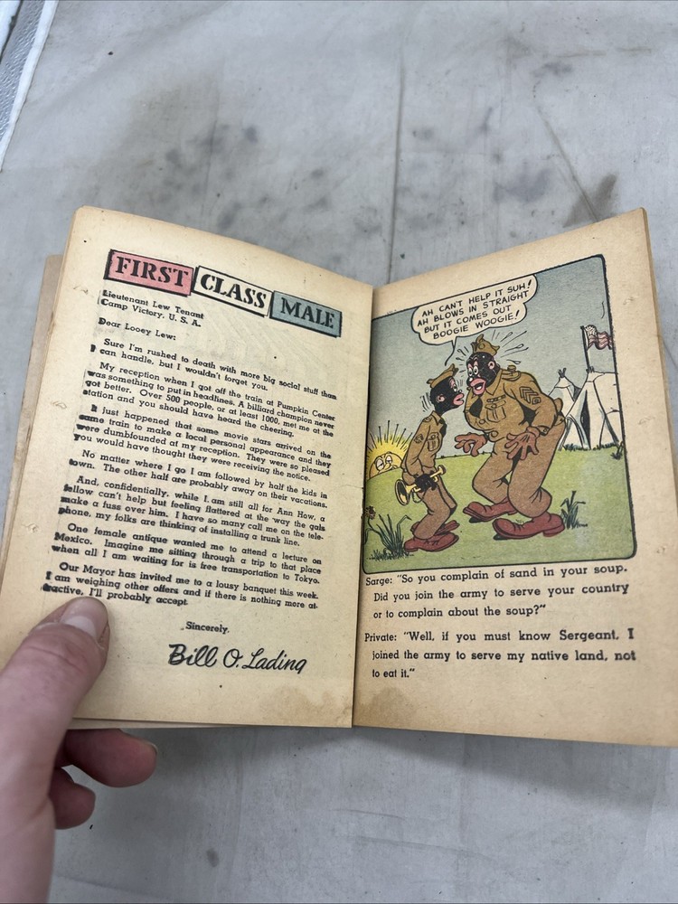 WW2 US Private Bill Booklet (CC109