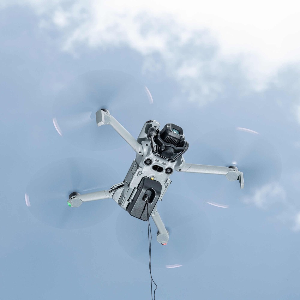 Remote Airdrop Delivery Device System Mechanism for DJI Mini 5 Pro Drone Payload