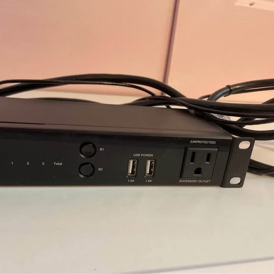 WattBox WB-800-FP Rack Front Panel Accessory Unit OVRC Compatible