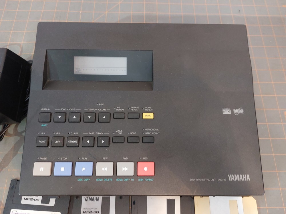 VINTAGE Yamaha Disk Orchestra Unit Module DOU-10 W/Discs, Cords