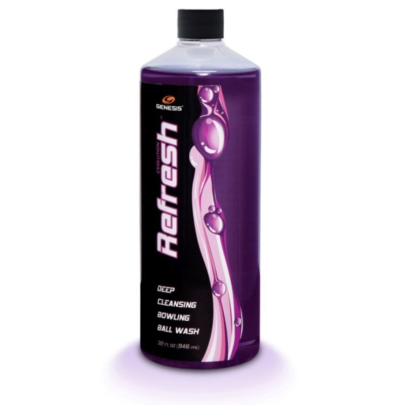 Genesis Evolution Refresh Bowling Ball Cleaner 32 oz Quart Bottle