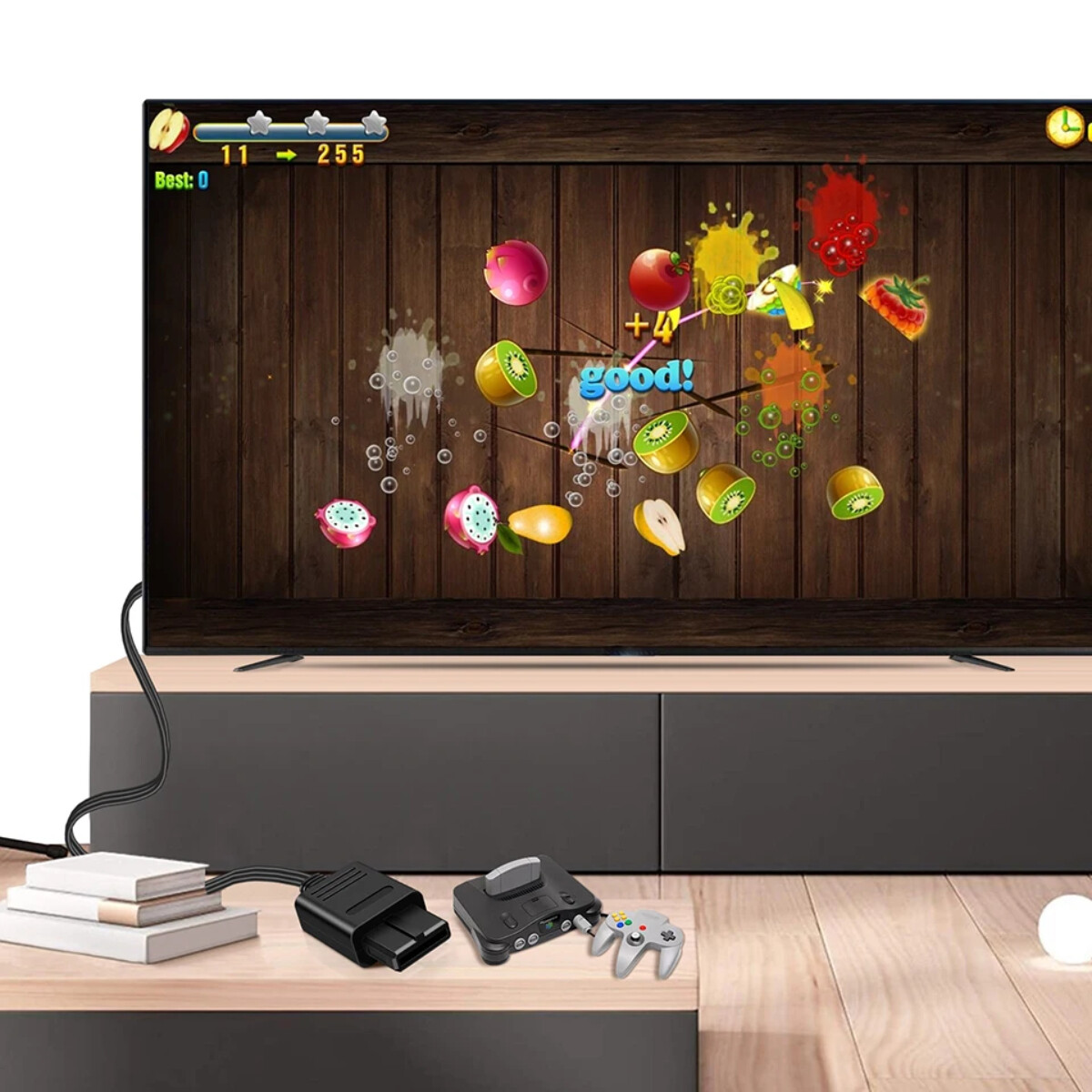 N64 To HDMI Converter Adapter HD 720P/1080P Cable for Nintendo N64 GameCube SNES