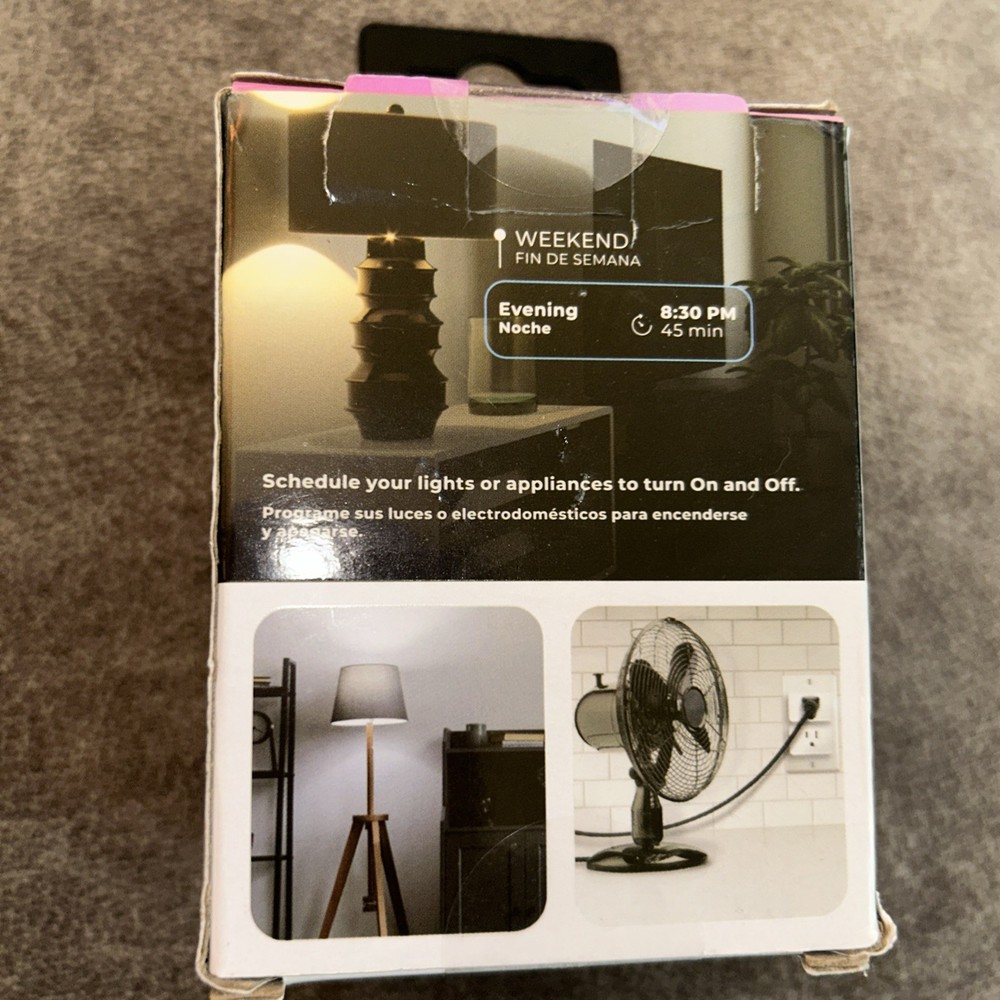 Globe Smart Timer Plug No Wi-Fi Open Box
