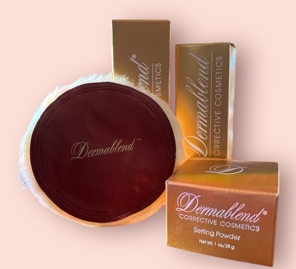 Dermablend NOS vintage 4 piece bundle cosmetics