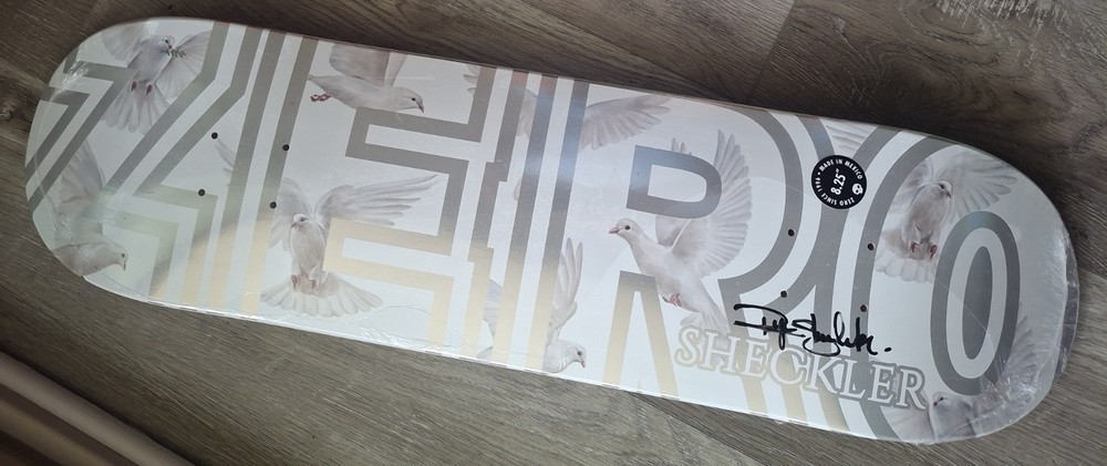 Ryan SHECKLER Signed ZERO BOLD 8.25 Skateboard Deck