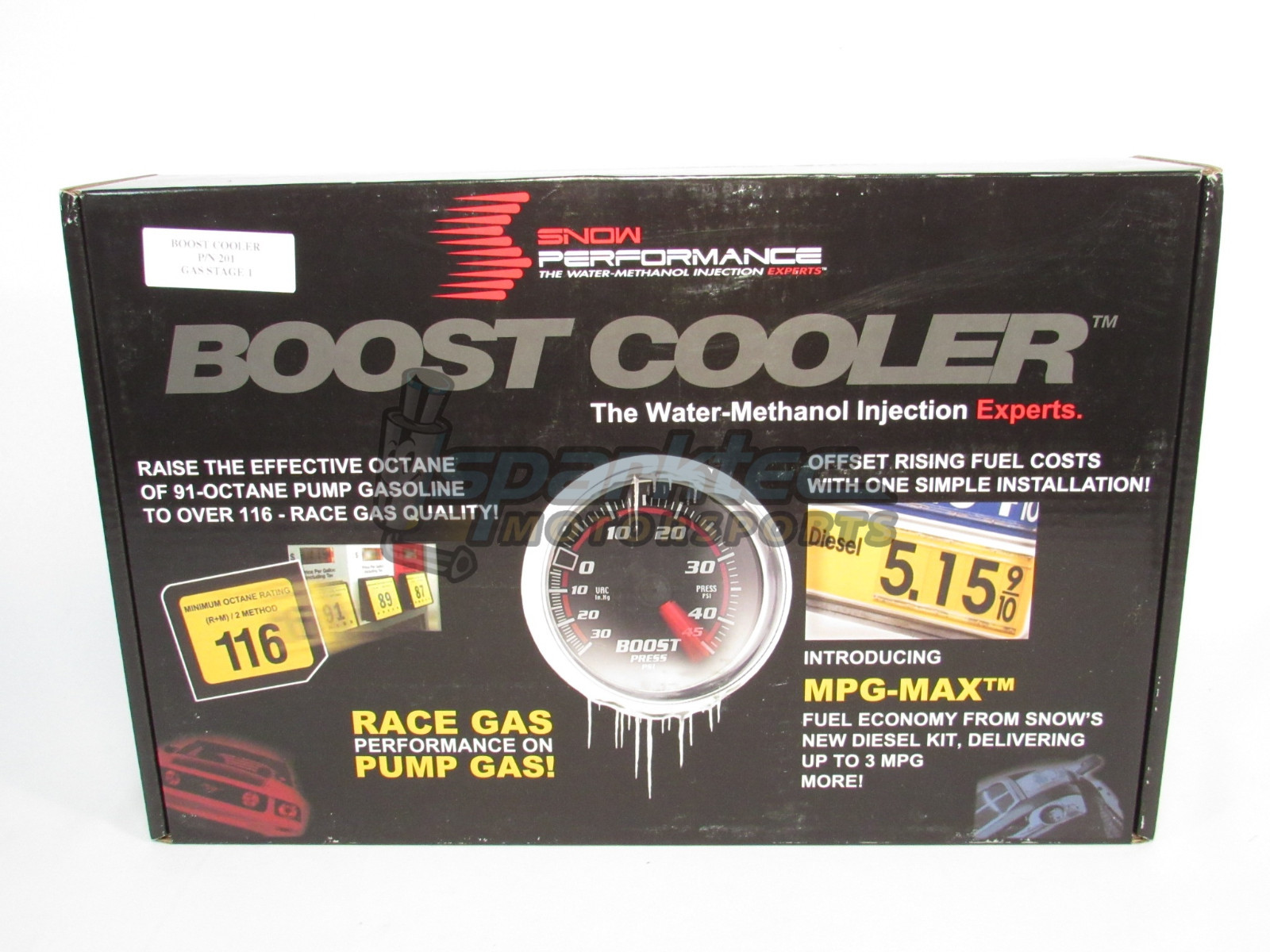 Snow Stage 1 Boost Cooler Water-Methanol Injection Kit for Forced Induction Cars