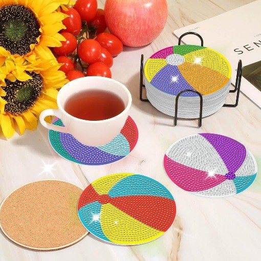 6Pack Diamond Coasters