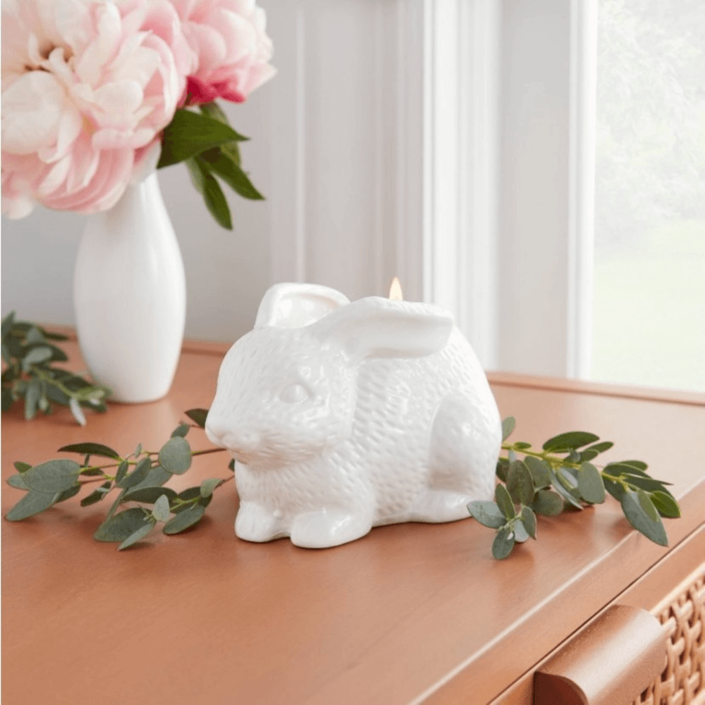 Threshold Ceramic Candle Bunny