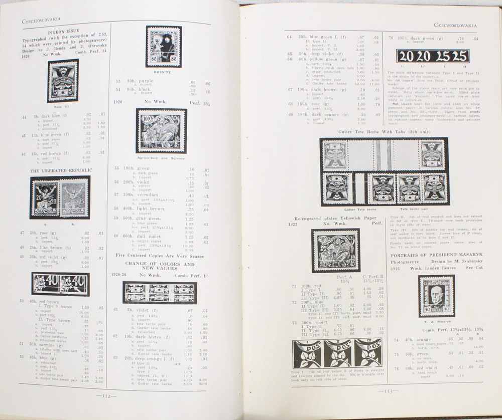 Billig's Philatelic Handbook Vol I