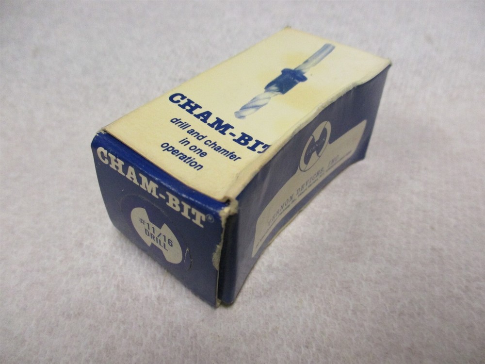 Vernon Devices CCH6870 Cham-Bit 11/16" Adjustable Depth Drill Counter Sink