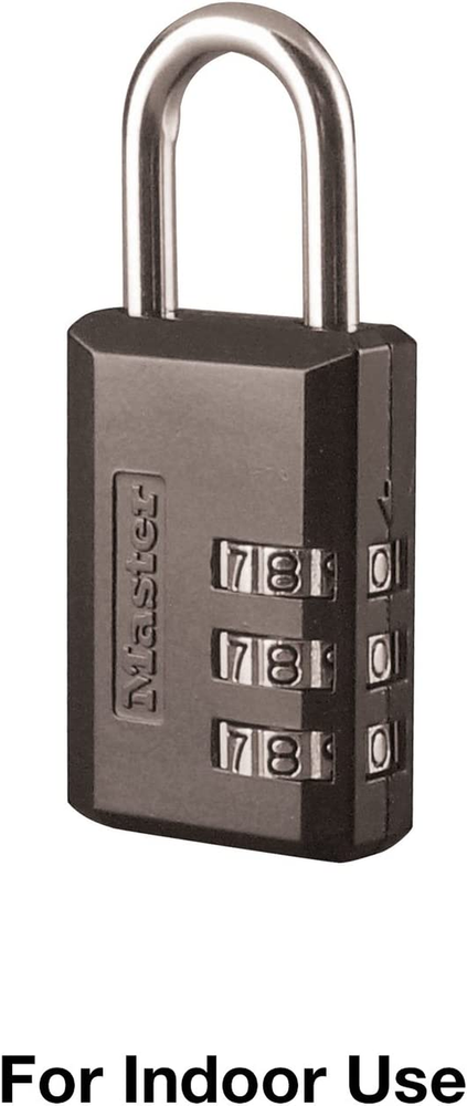 Combination Padlock, 1, Black