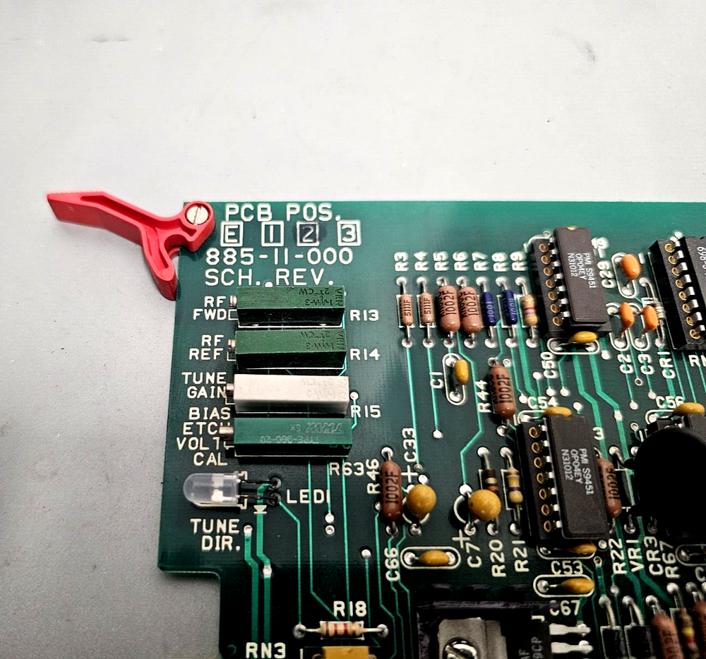 MRC Materials Research 885-11-000 Analog Process PCB POS. Rev. D Eclipse