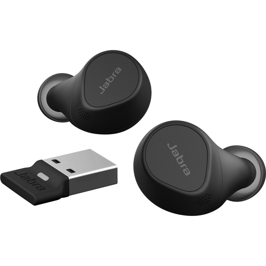 Jabra Evolve2 True Wireless Earbuds ANC Bluetooth 5.2 Black IP57