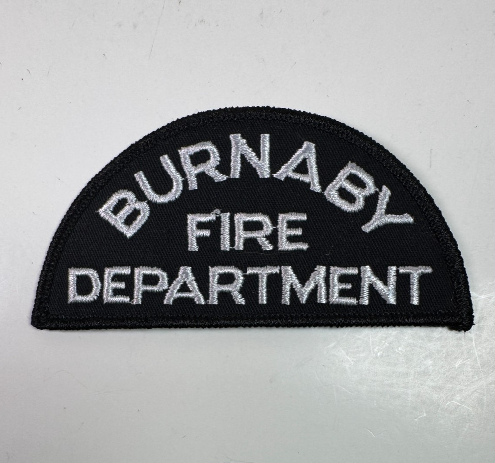 Burnaby Fire Canada Patch W7