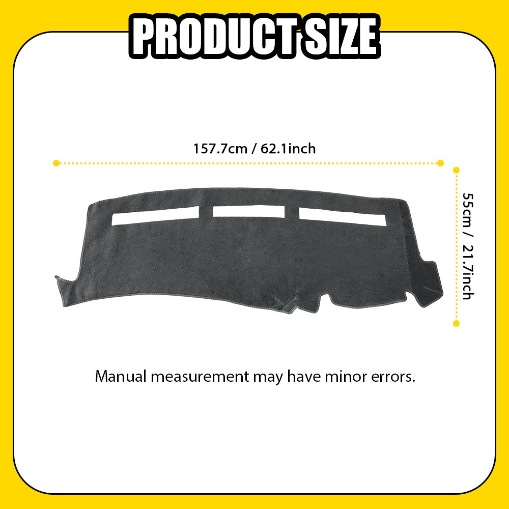 Car Cover Dashmat Dashboard Mat Pad For 2001-06 Chevrolet Avalanche Accessories