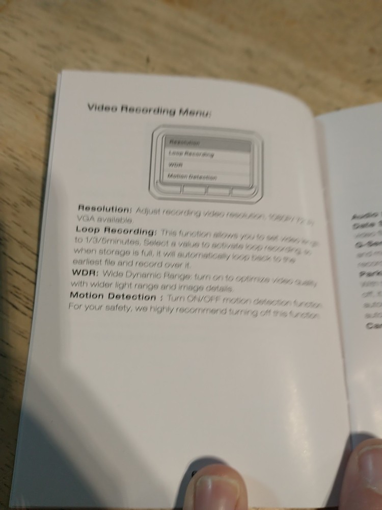 DC18 Dashcam Dual Camera