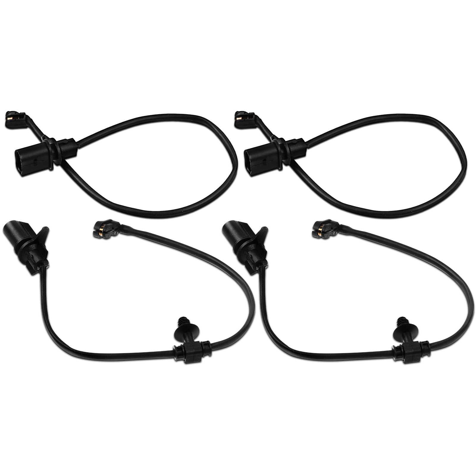 4pcs Brake Pad Wear Sensor for Audi A4 2018-2020 Q7 2017-2020 Q8 Front and Rear