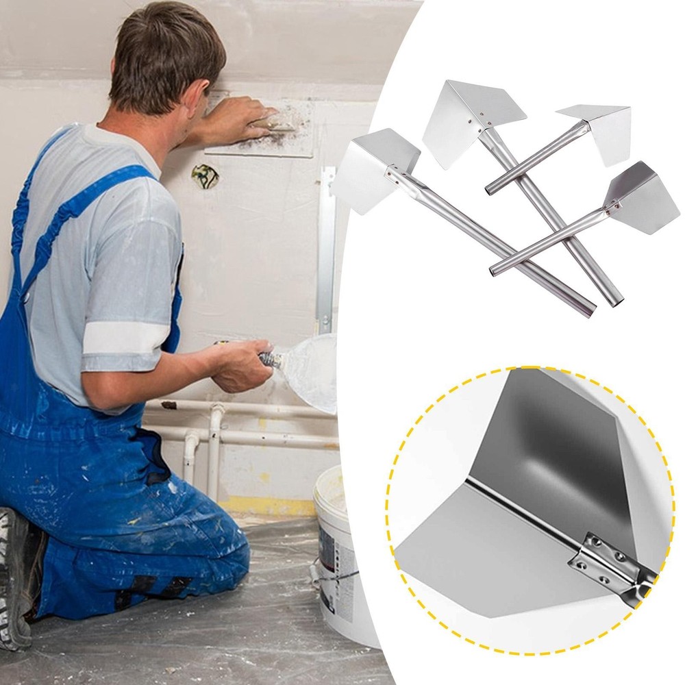 4x Drywall Corner Tool Set Drywall Plaster Tools Outside and Inside Corner