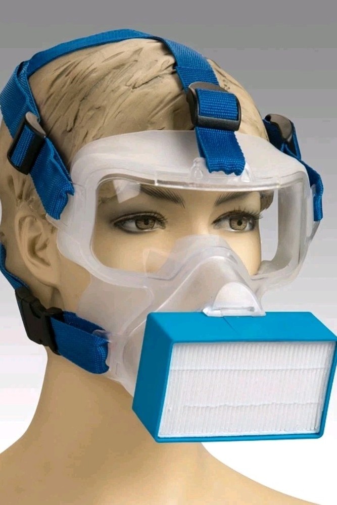 ViriMask Ocular Respirator Plus – Full Face Protective Eye Shield Mask