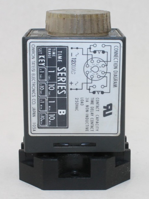 Omron H3M Ser B Timer With Base